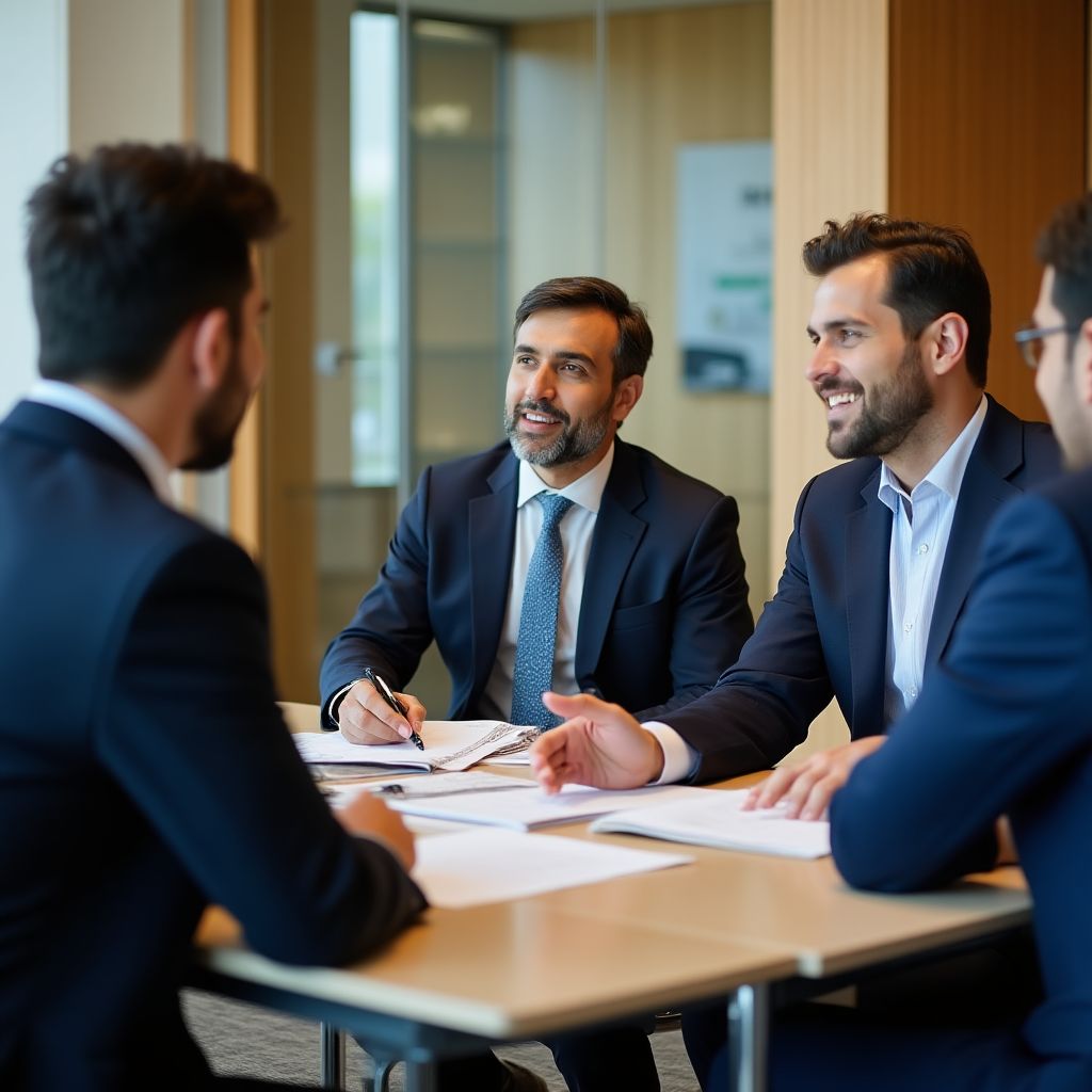 Founding members of Investment Shield Pakistan