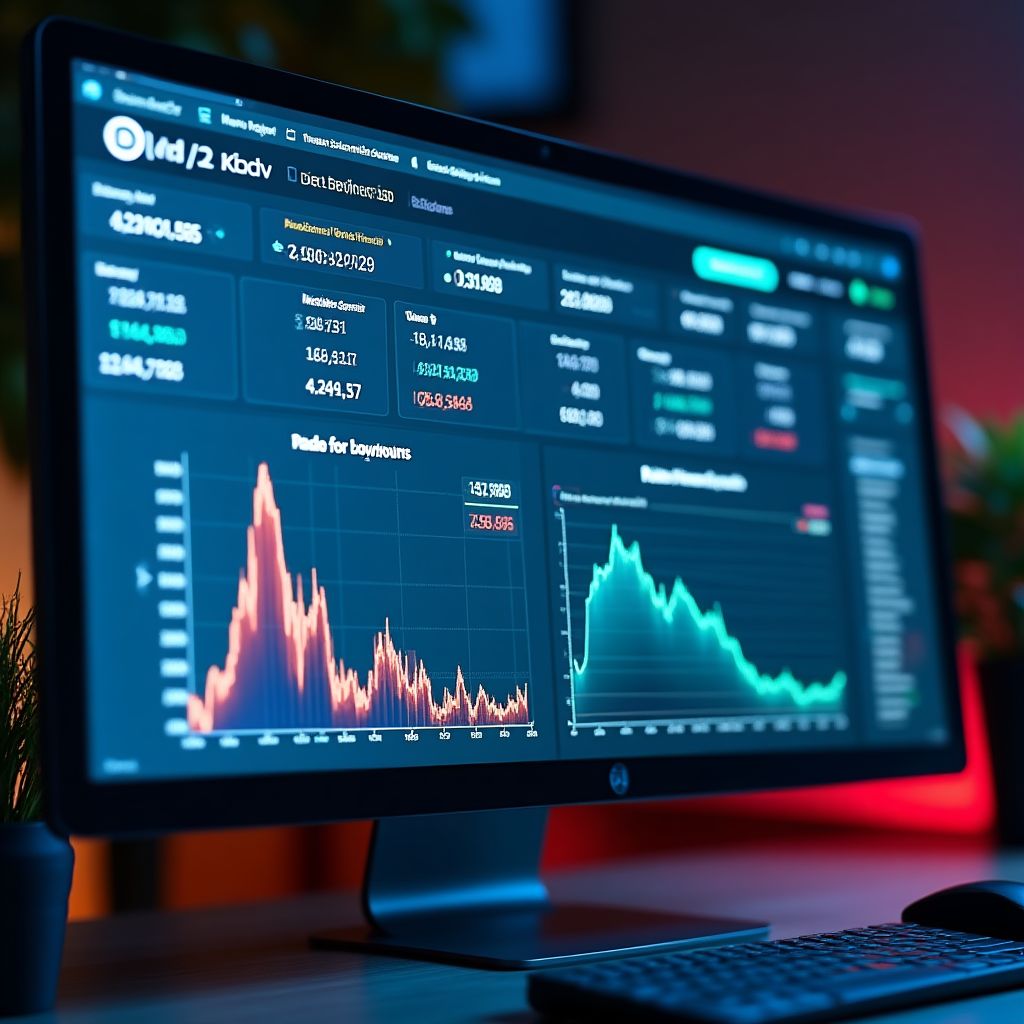 Portfolio stress testing visualization